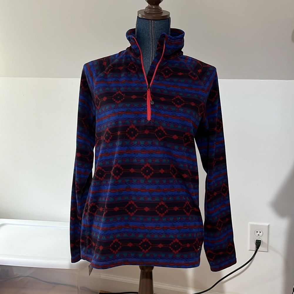 Eddie Bauer womens size medium quarter zip pullover
